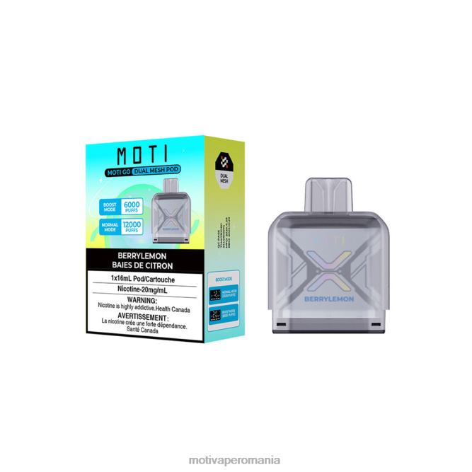 MOTI Go Pro pastă de unică folosință lamaie roz NVLL87 MOTI Vape Pop Romania