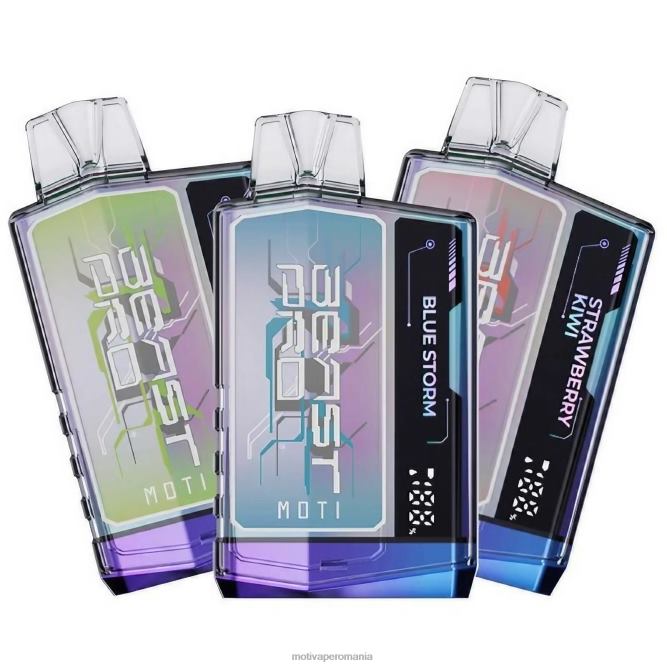 MOTI Beast Pro vapa de unică folosință (5%, 10000 pufuri) gheata de pepene verde NVLL52 MOTI Vape Romania