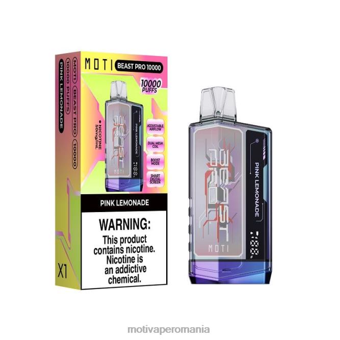 MOTI Beast Pro vapa de unică folosință (5%, 10000 pufuri) gheata de pepene verde NVLL52 MOTI Vape Romania