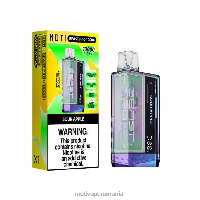 MOTI Beast Pro vapa de unică folosință (5%, 10000 pufuri) gheata de pepene verde NVLL52 MOTI Vape Romania