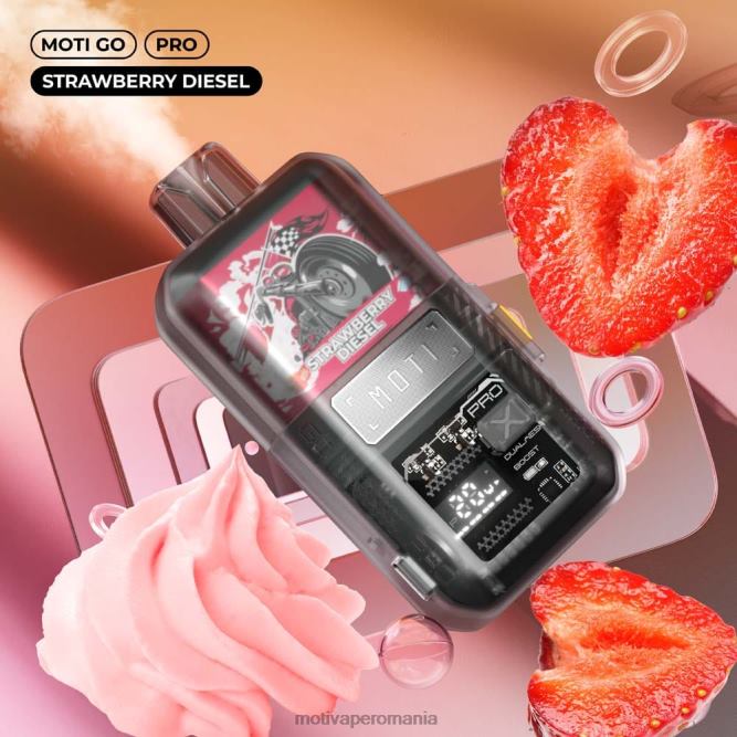 MOTI Go Pro vapa de unică folosință (5%, 12000 pufuri) sarut de cirese NVLL15 MOTI Vape Pod Romania