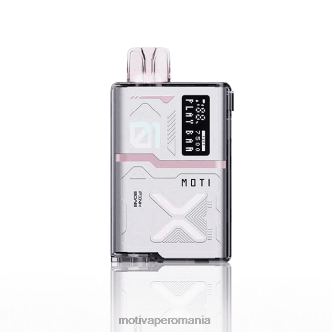 MOTI Play Bar 7500 de vaporizare de unică folosință (5%, 7500 pufuri) banană căpșuni NVLL55 MOTI Vape Pod Romania