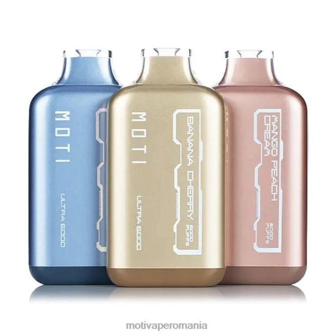 MOTI Ultra vapa de unică folosință (5%, 6000 pufuri) măr verde peră NVLL32 MOTI Vape Romania